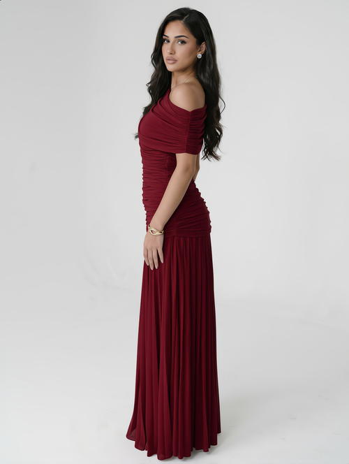 Robe Alba Bordeaux